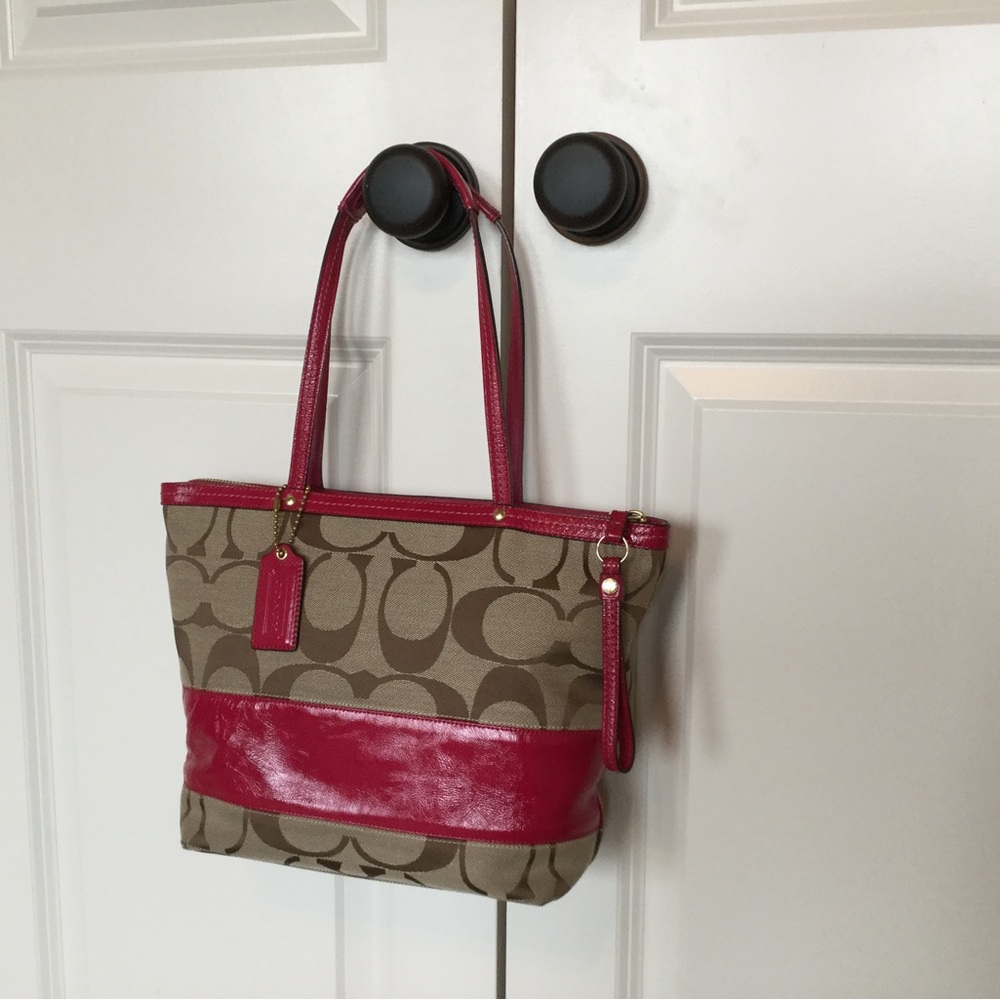 Coach Leather/Canvas shoulder bag